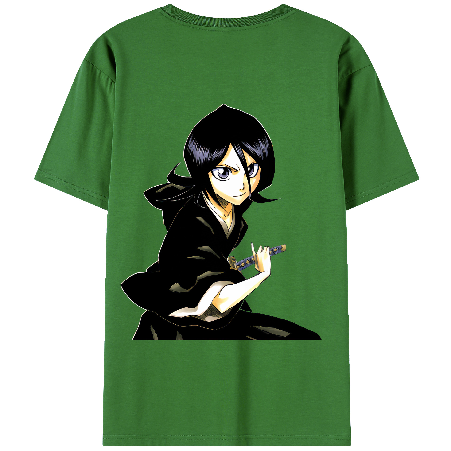 （画像用） ブリーチ 朽木ルキア BLEACH Kuchiki Rukia レディース半袖Tシャツ(バックプリント)